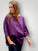 marita top - eggplant linen Apparel