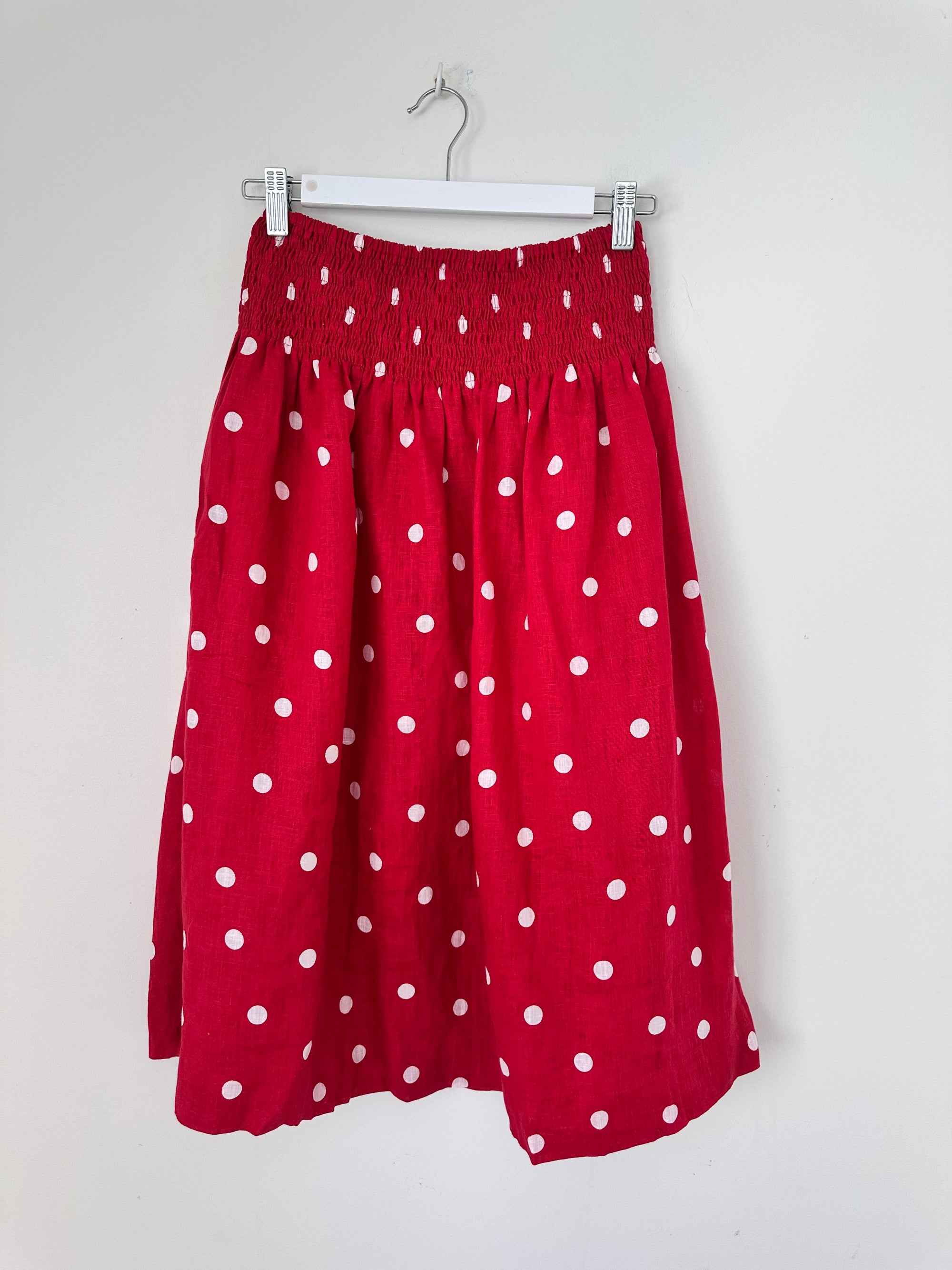 lola skirt - red spot Apparel