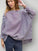 avril top - eggplant stripe linen Apparel