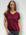 lara knit top - merlot cotton Apparel