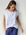 emma top - white linen Apparel