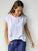 emma top - white linen Apparel