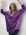 aiden boyfriend shirt -eggplant linen Apparel