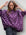 avril top - eggplant spot linen Apparel