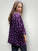 avril top - eggplant spot linen Apparel