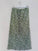 anthea skirt - moss floral linen Apparel