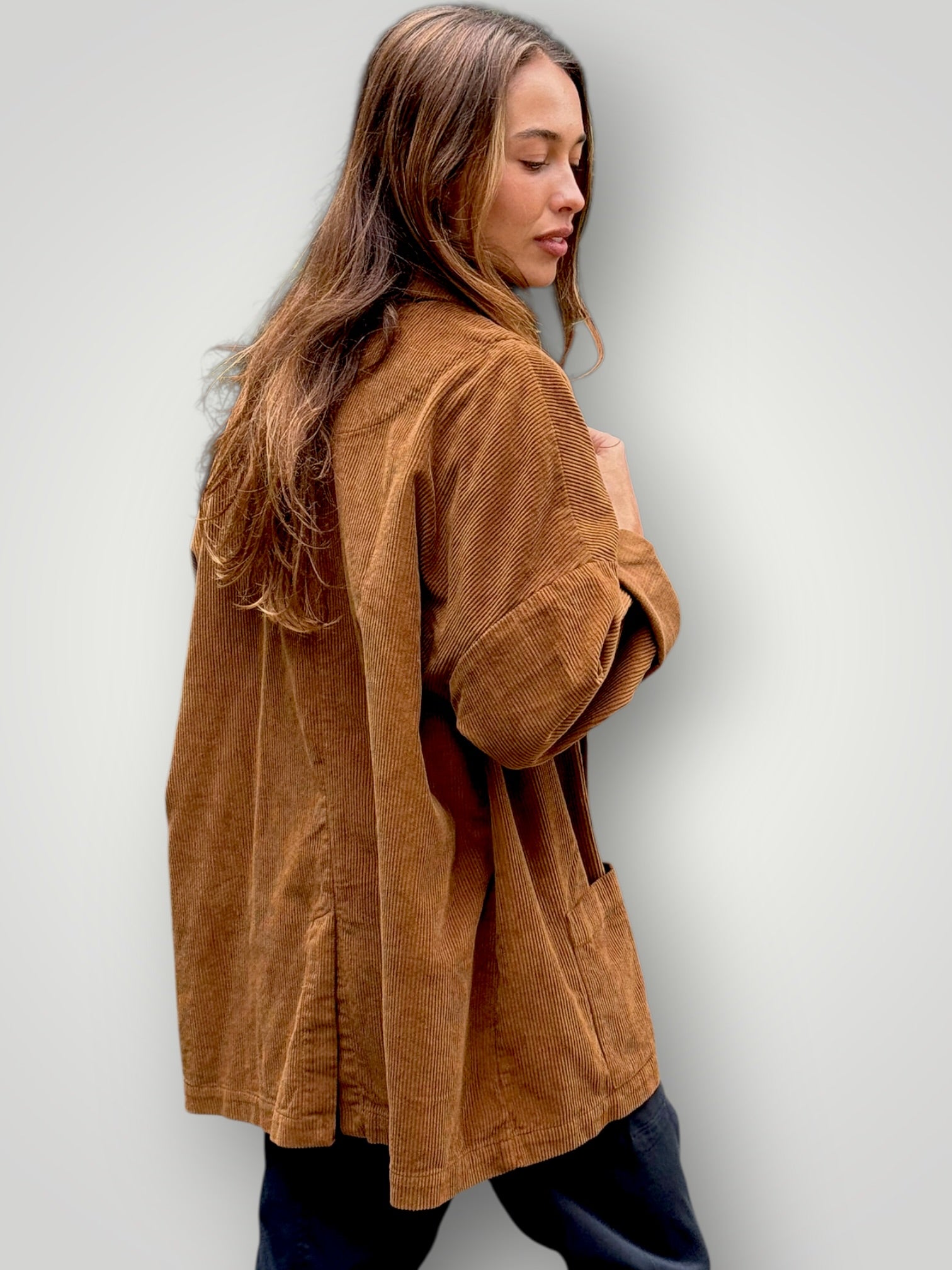 albert jacket -toffee cord Shirts
