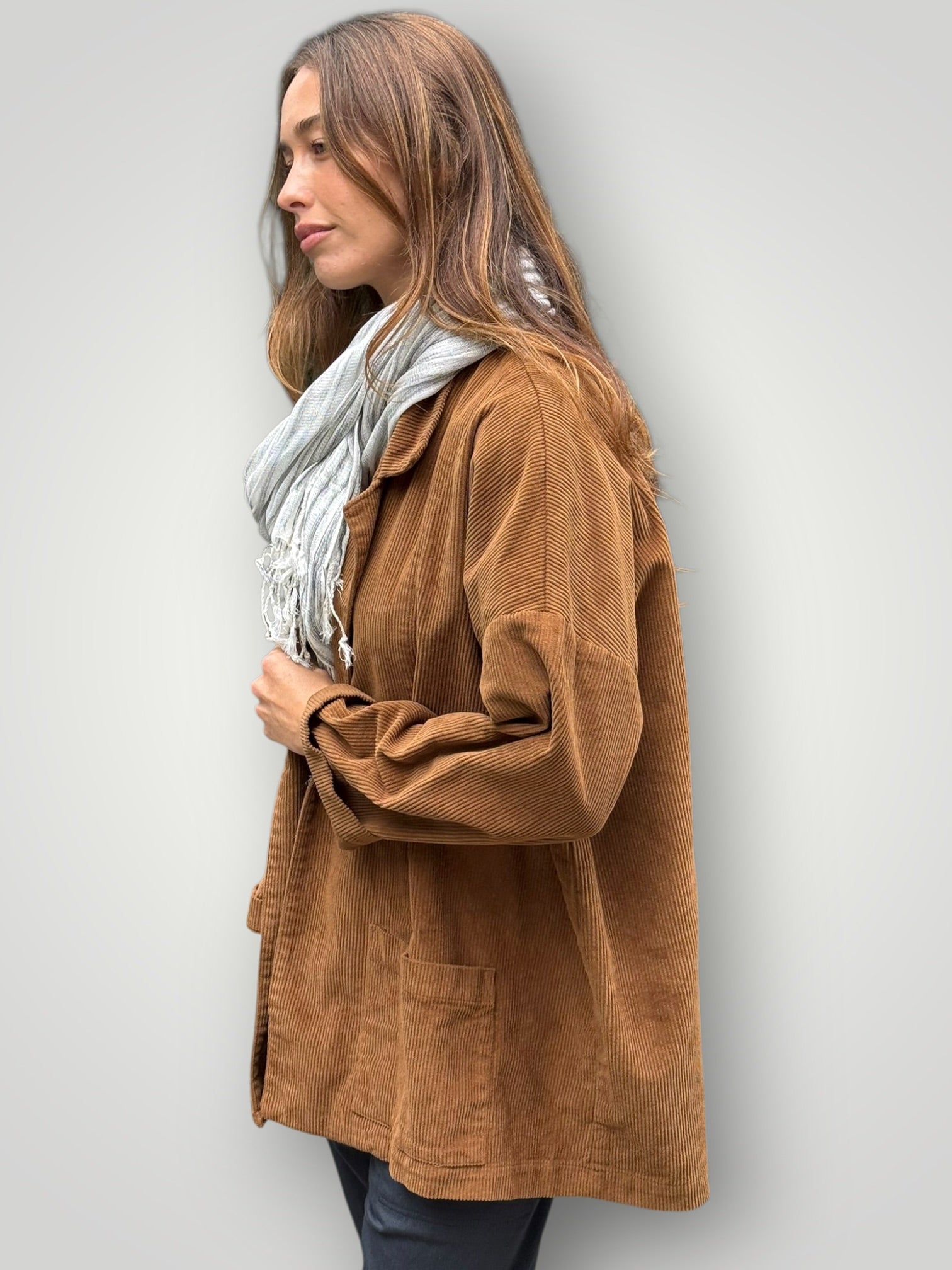 albert jacket -toffee cord Shirts