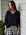 jasper cotton knit - black Apparel