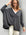 boyfriend cashmere cardigan -charcoal Apparel