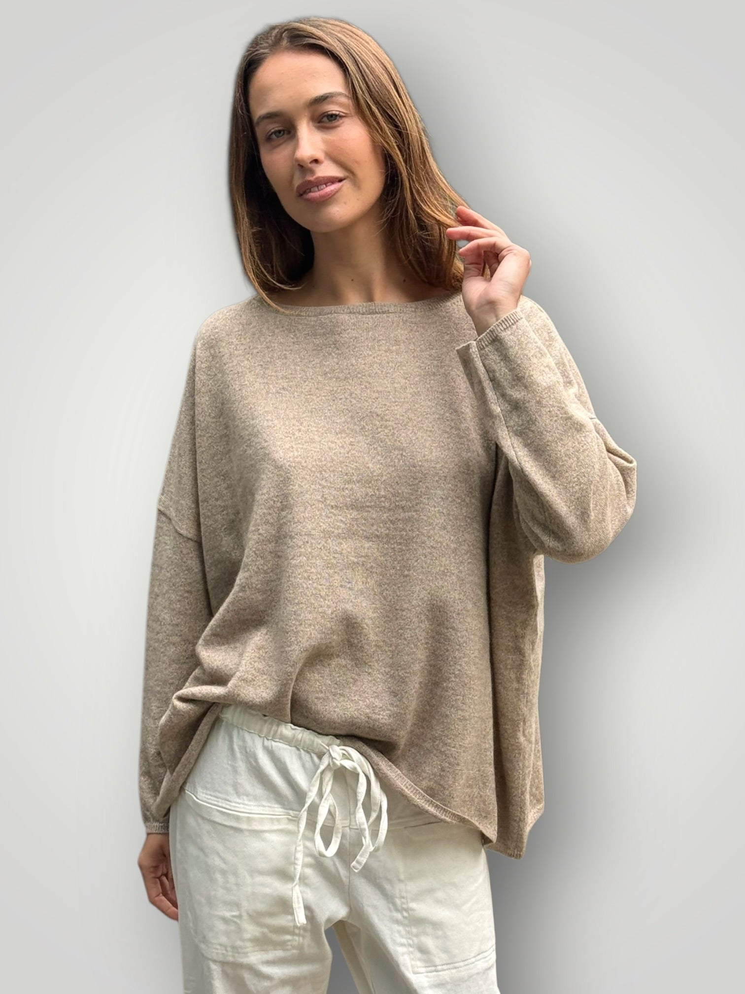 sophie cashmere knit-natural General