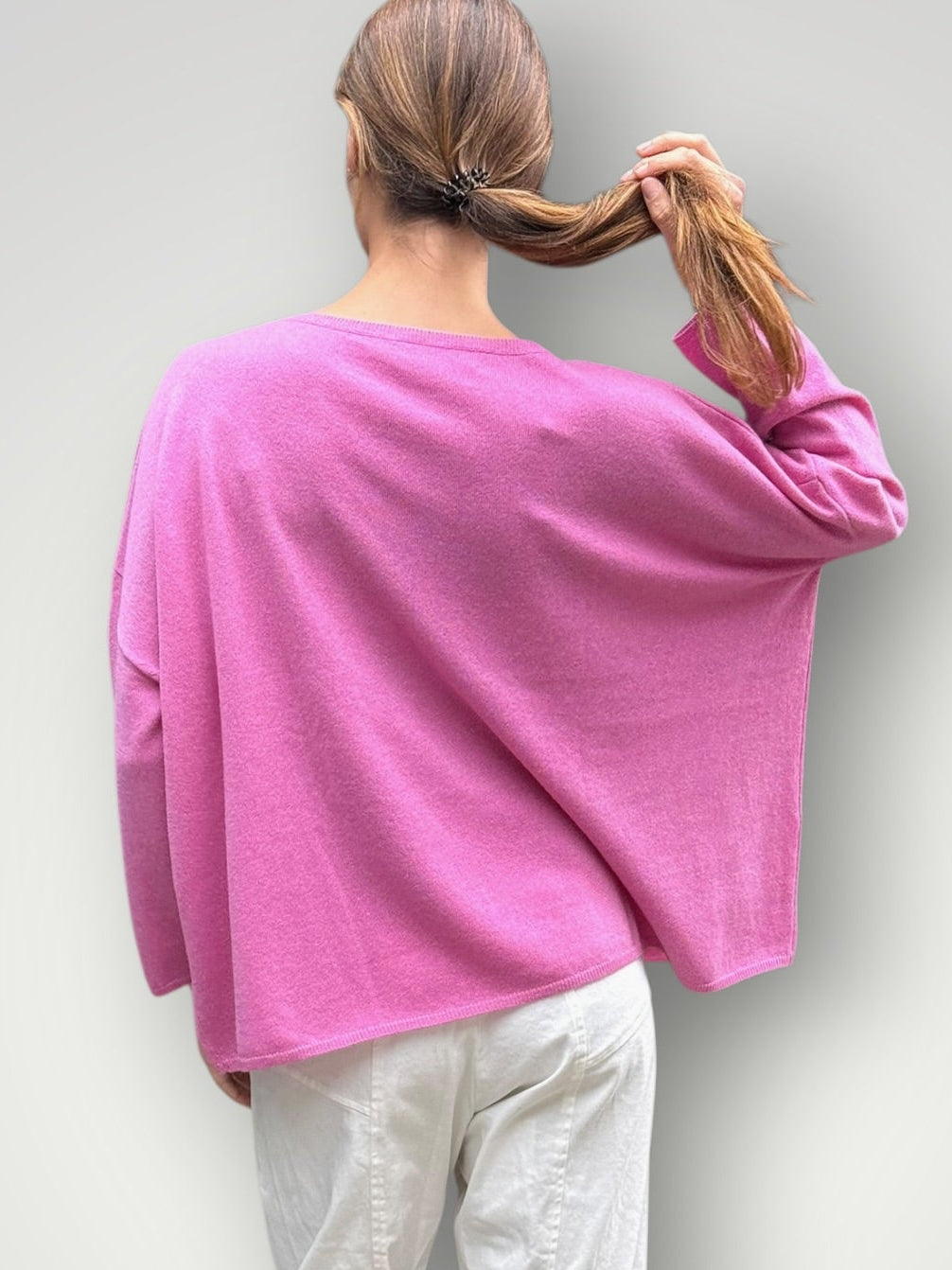 sophie cashmere knit-perfect pink General