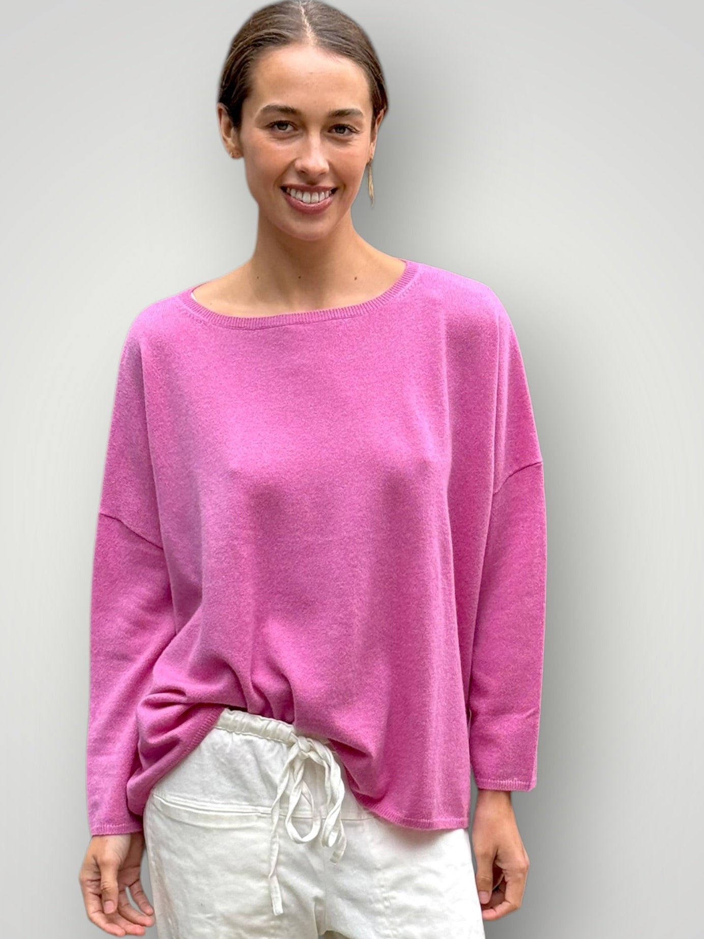 sophie cashmere knit-pink General