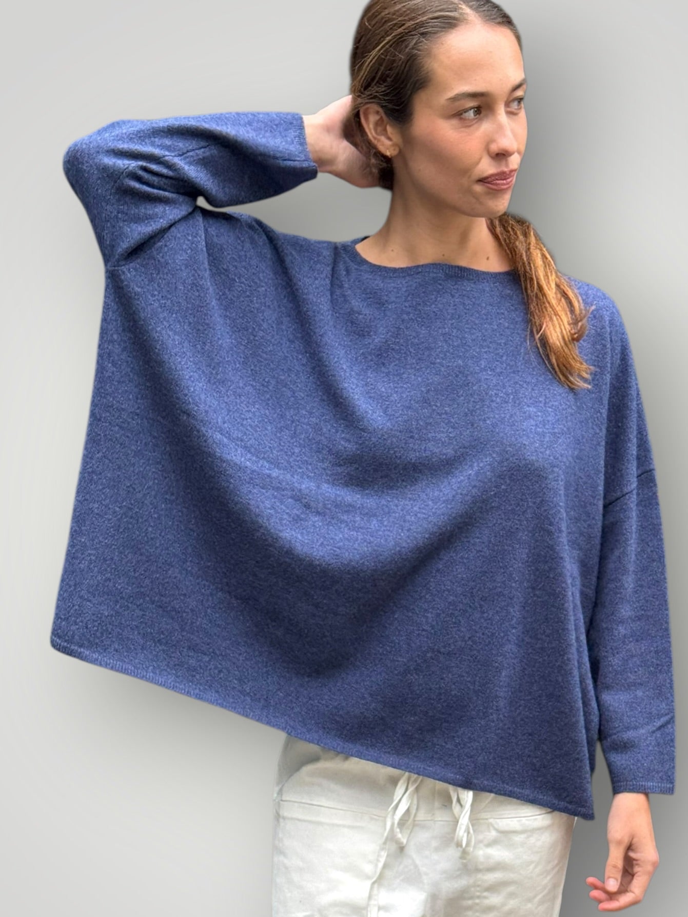 sophie cashmere knit-denim General
