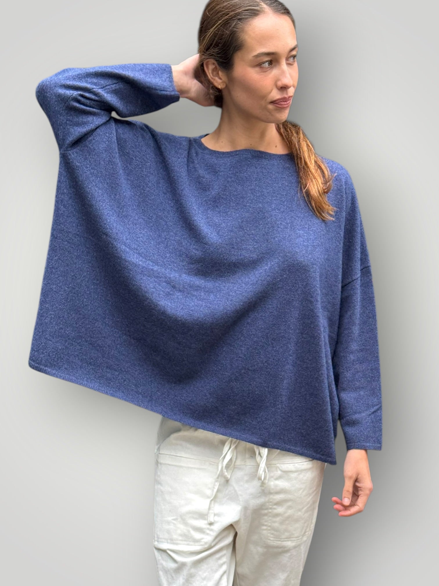 sophie cashmere knit-denim General
