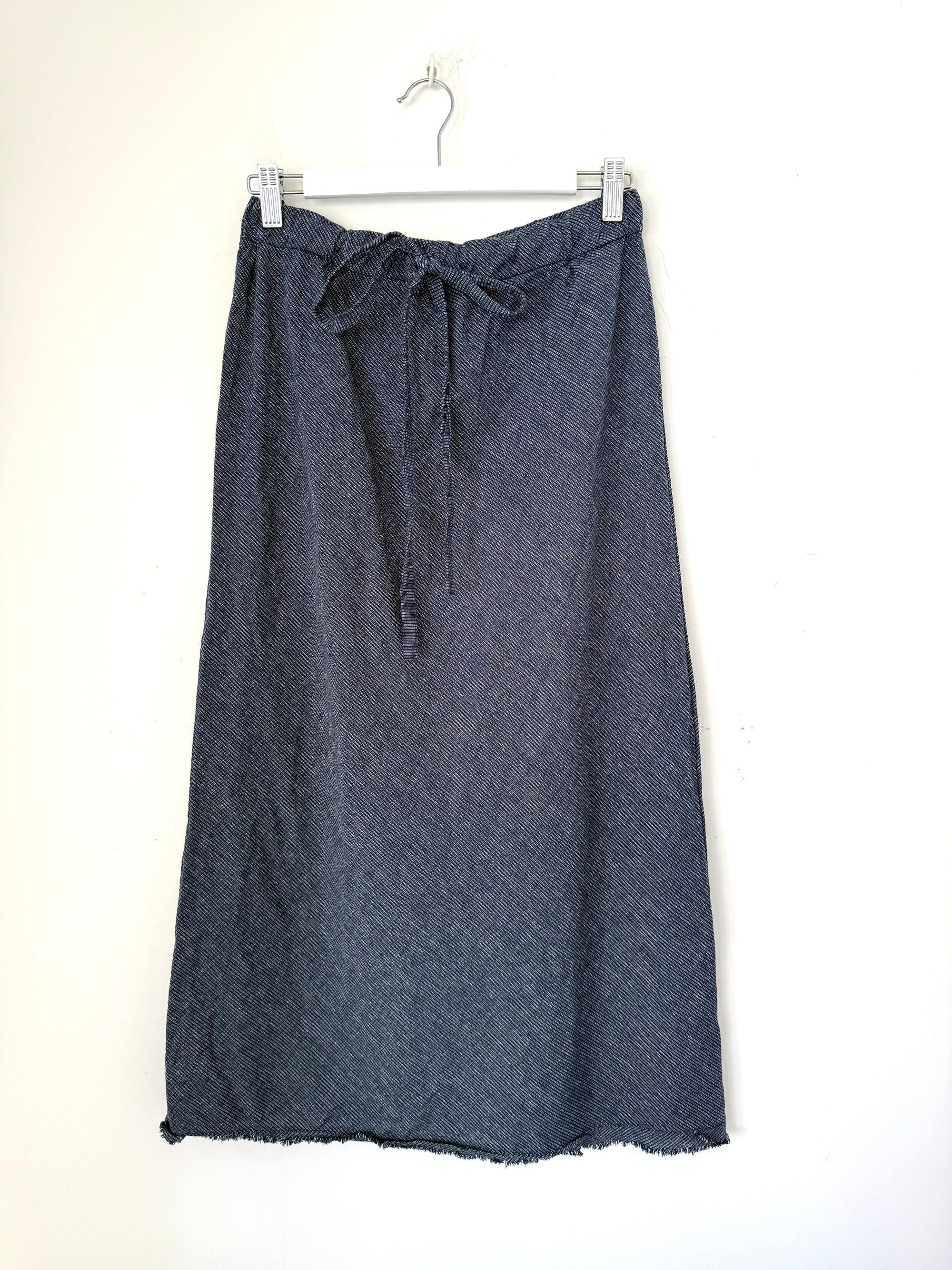 anthea skirt - navy stripe Apparel