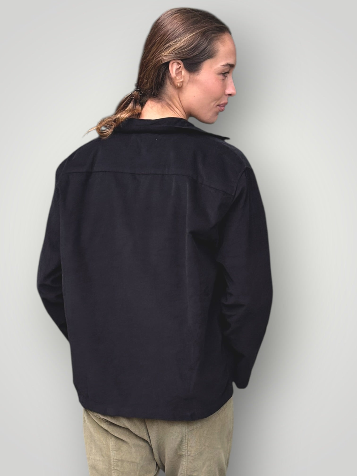 sybil top - black cord Apparel