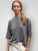 alexia cashmere top-dark grey General