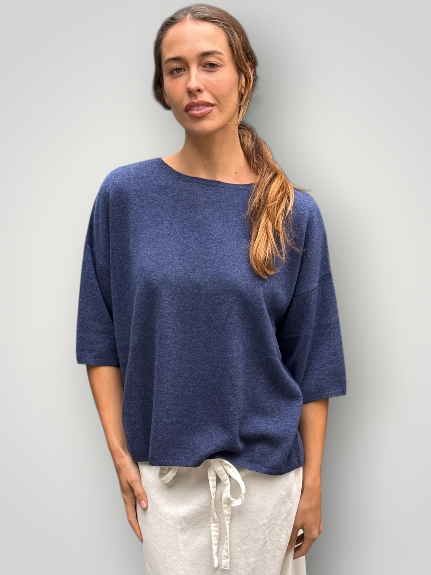alexia cashmere top-denim General