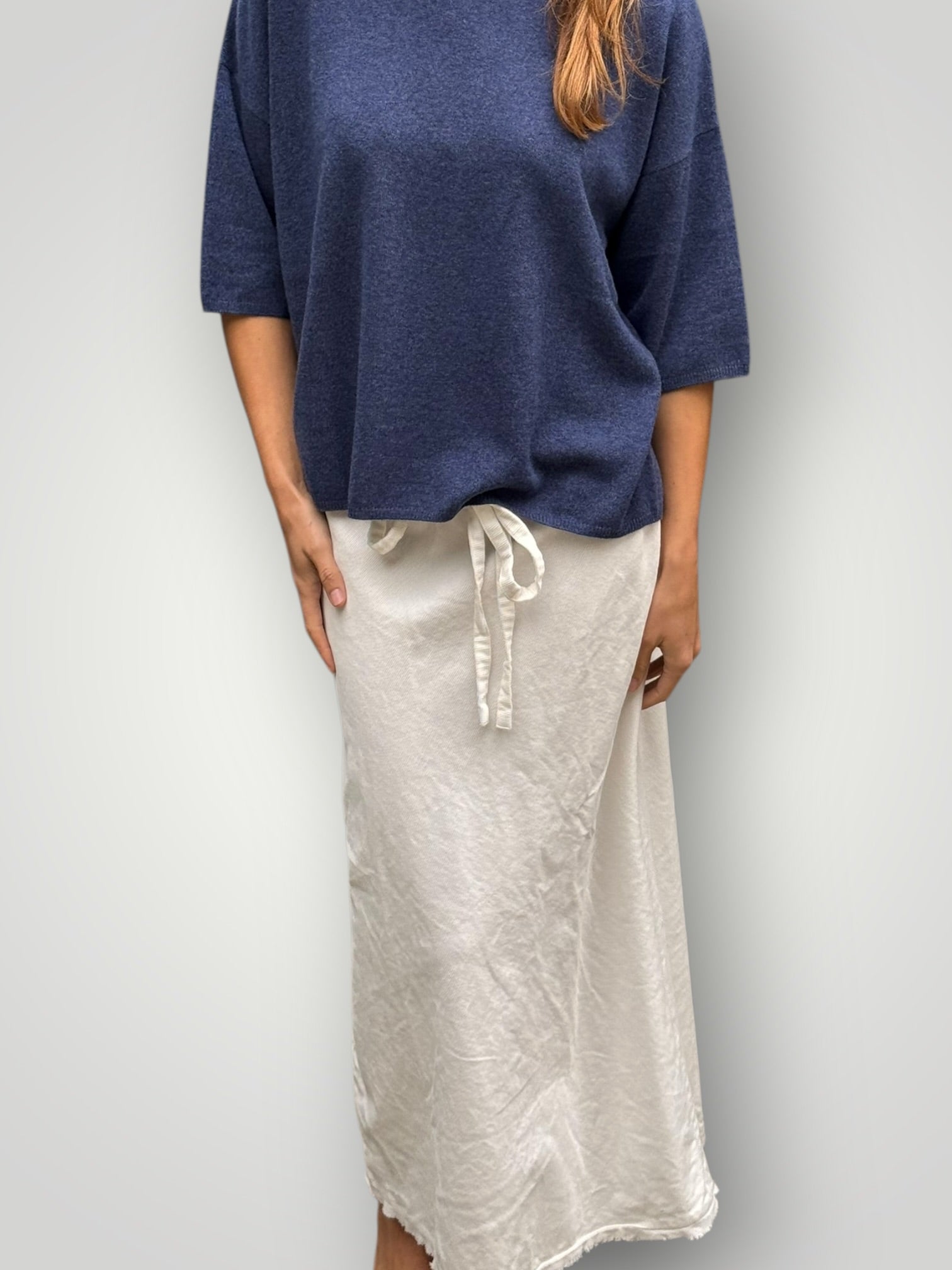 anthea skirt-winter white cord Apparel