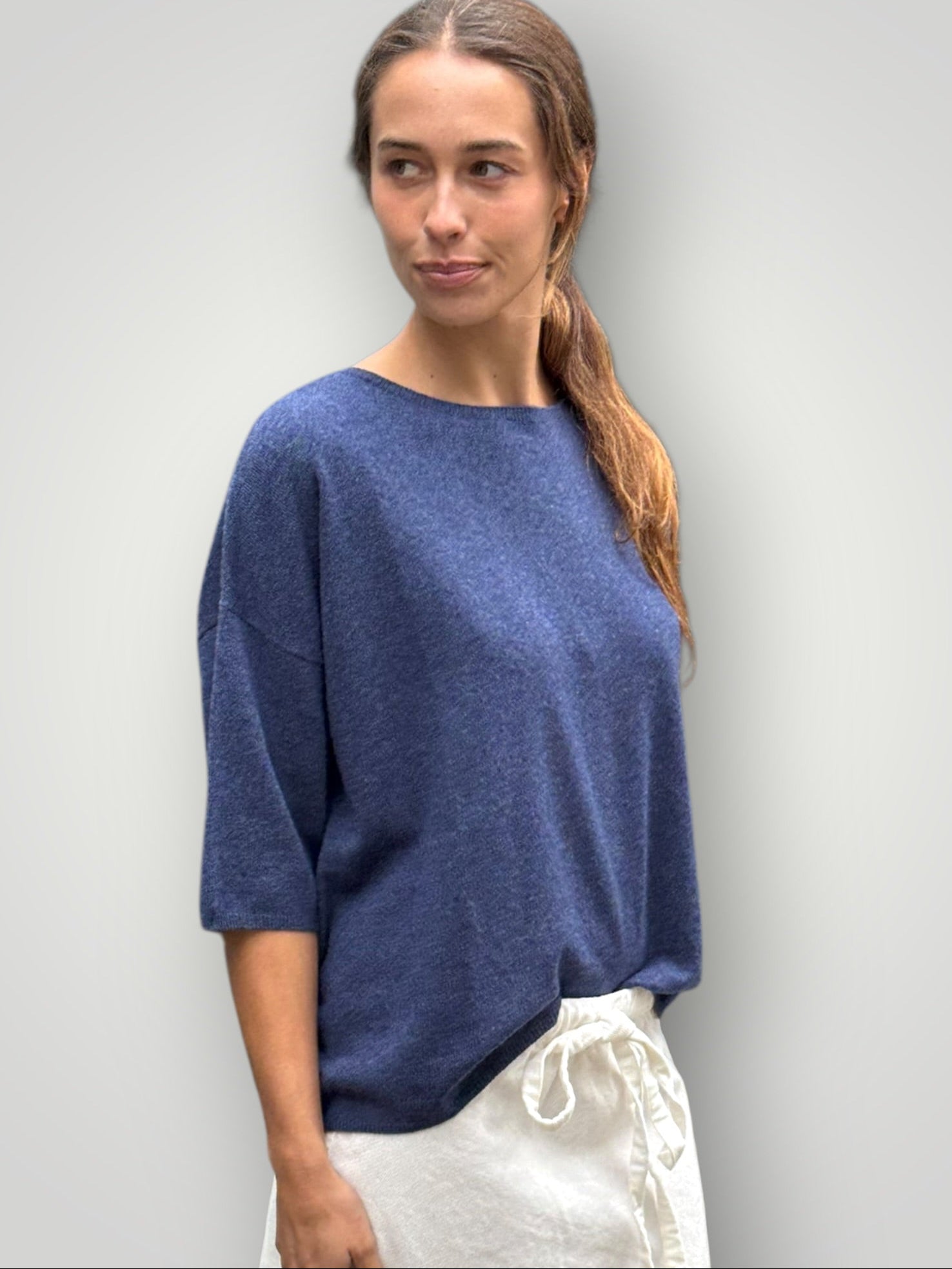 alexia cashmere top-denim General