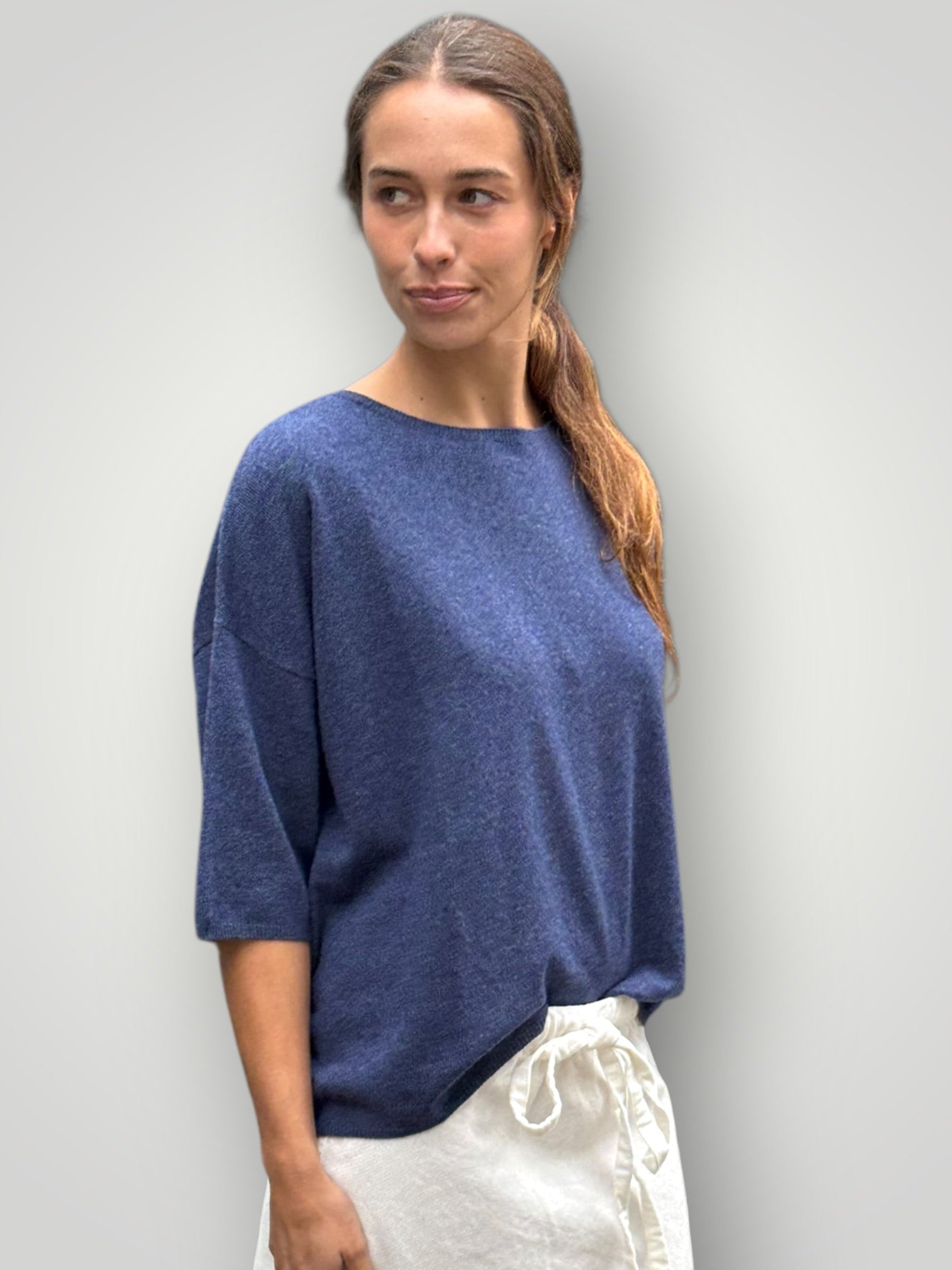 alexia cashmere top-denim General
