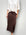 anthea skirt - chocolate linen Apparel