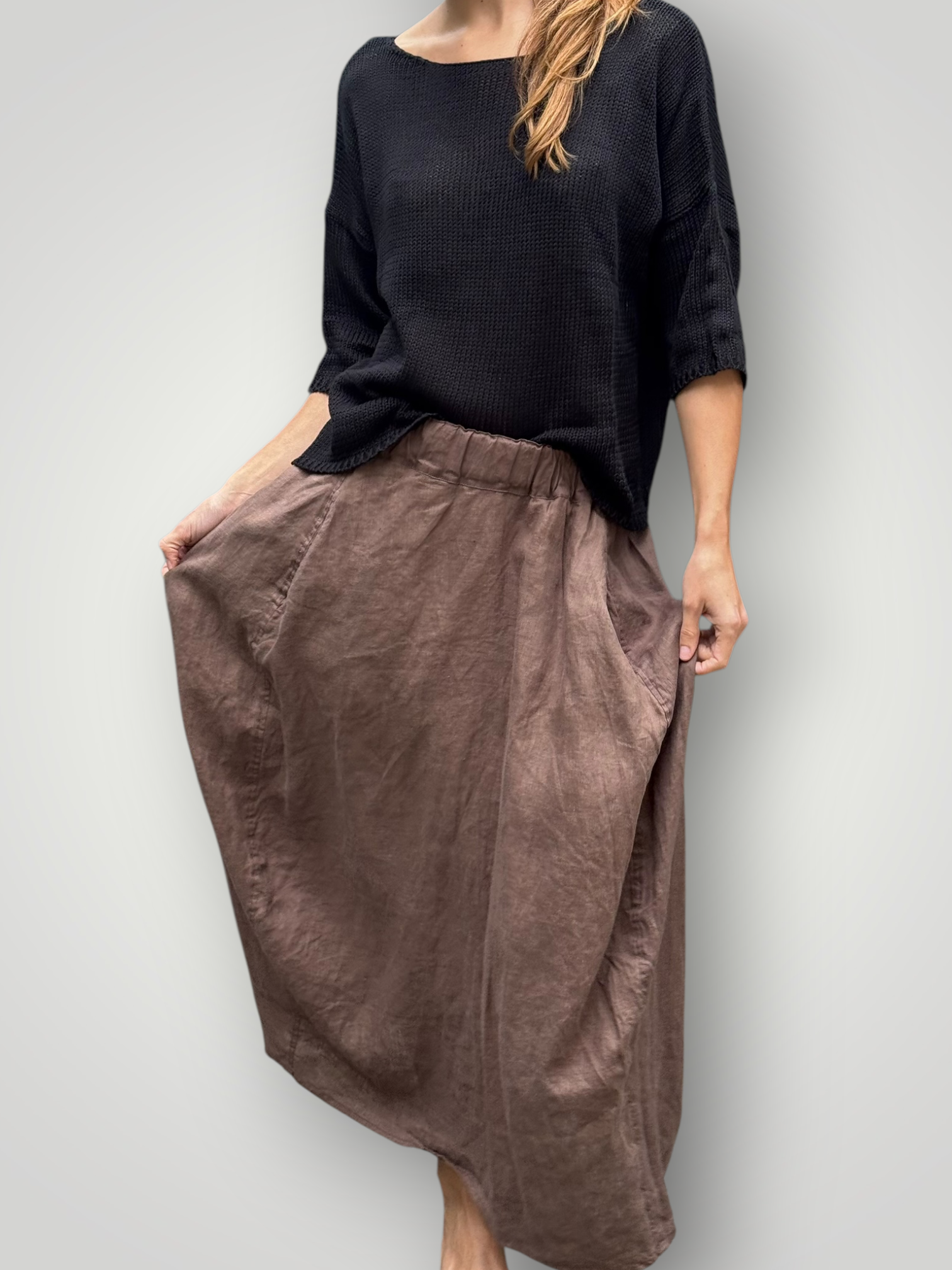 lana skirt - soil linen Apparel