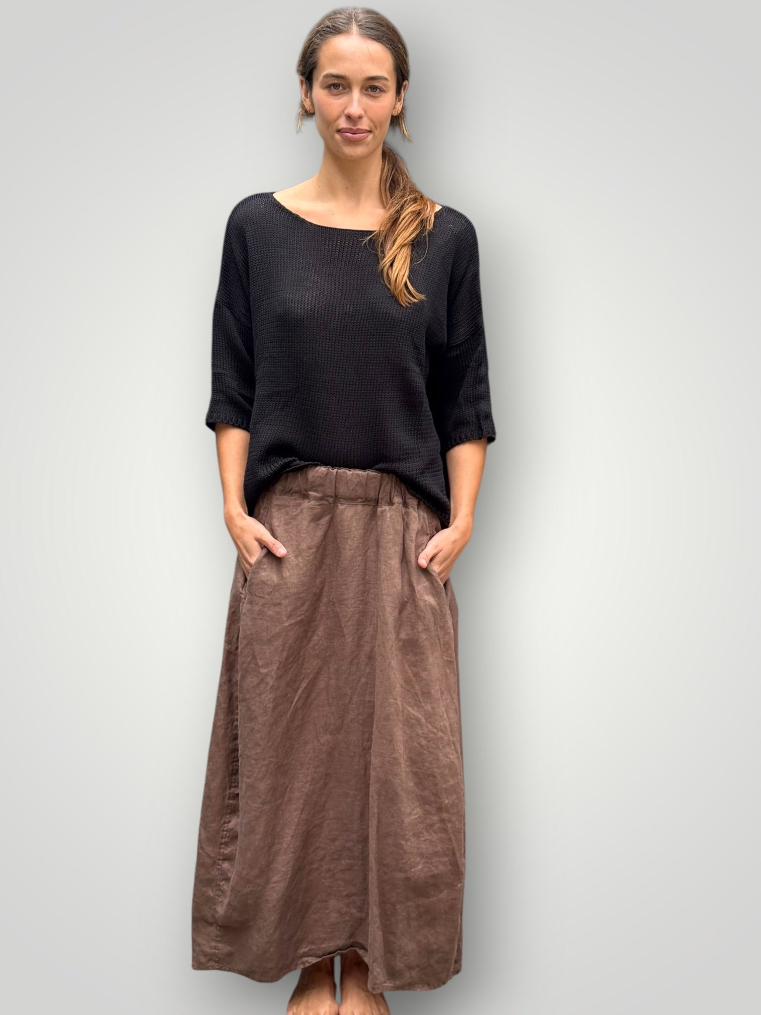 lana skirt - soil linen Apparel