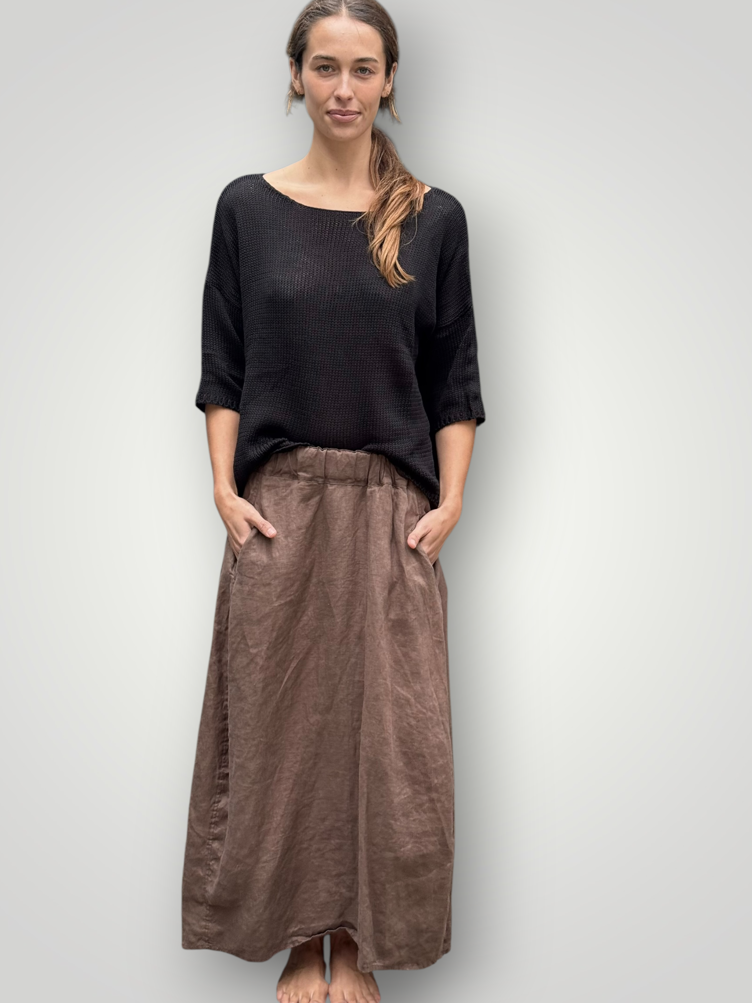 lana skirt - soil linen Apparel