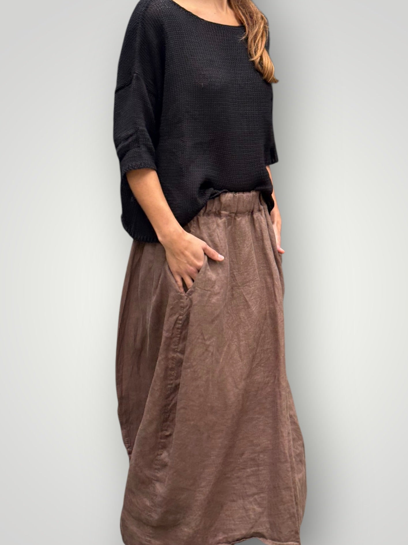 lana skirt - soil linen Apparel