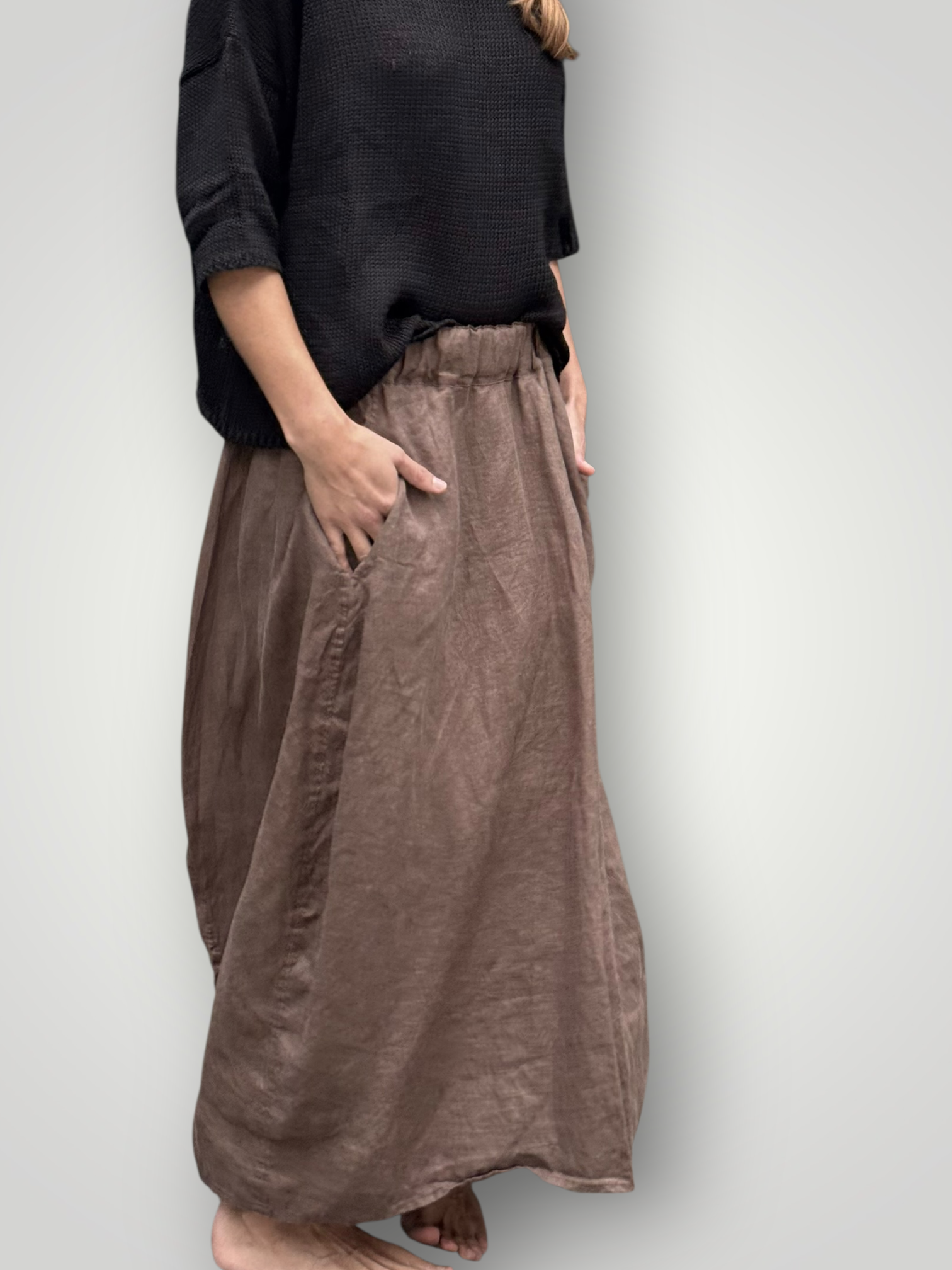 lana skirt - soil linen Apparel