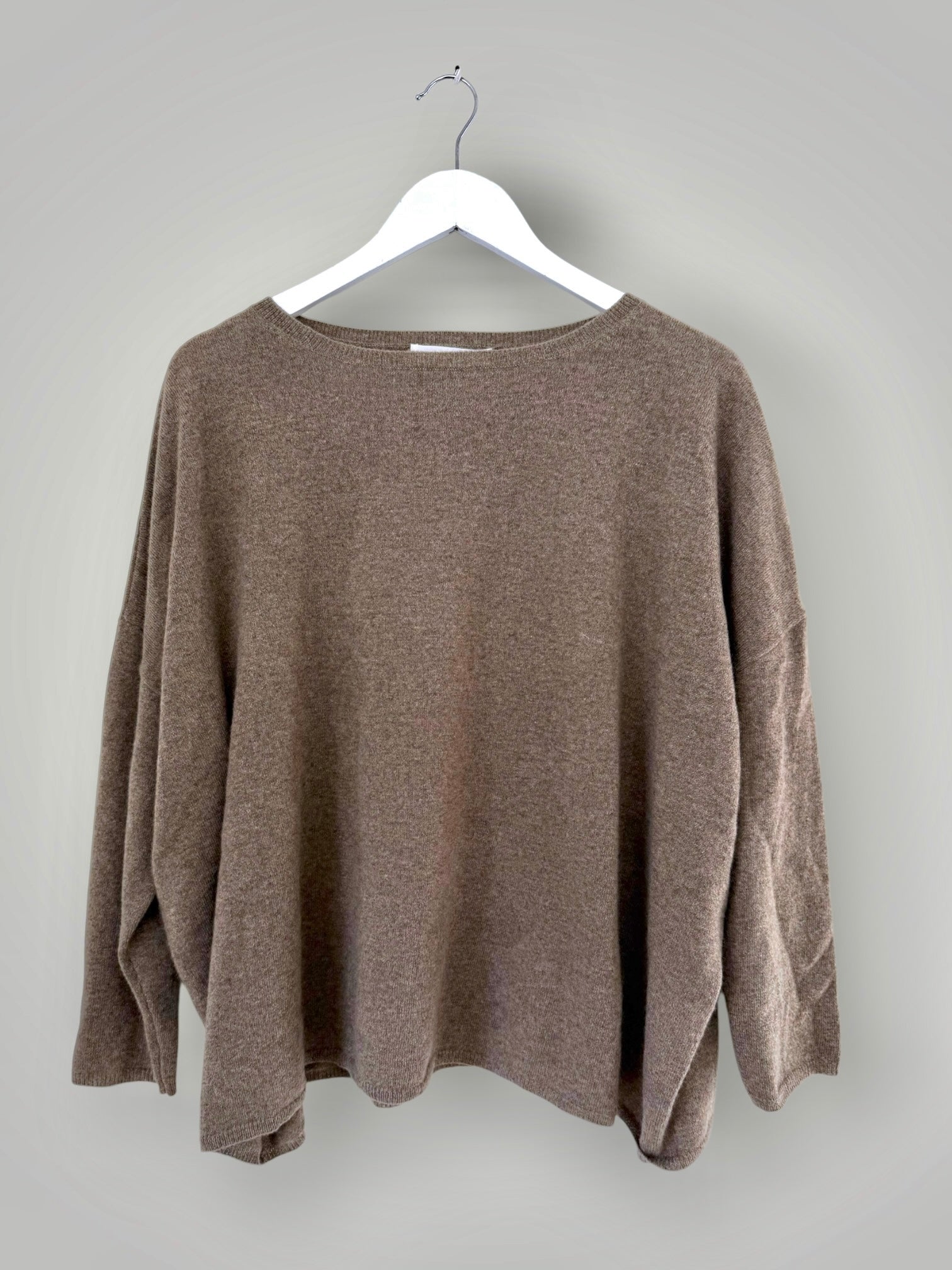 sophie cashmere knit- soil General