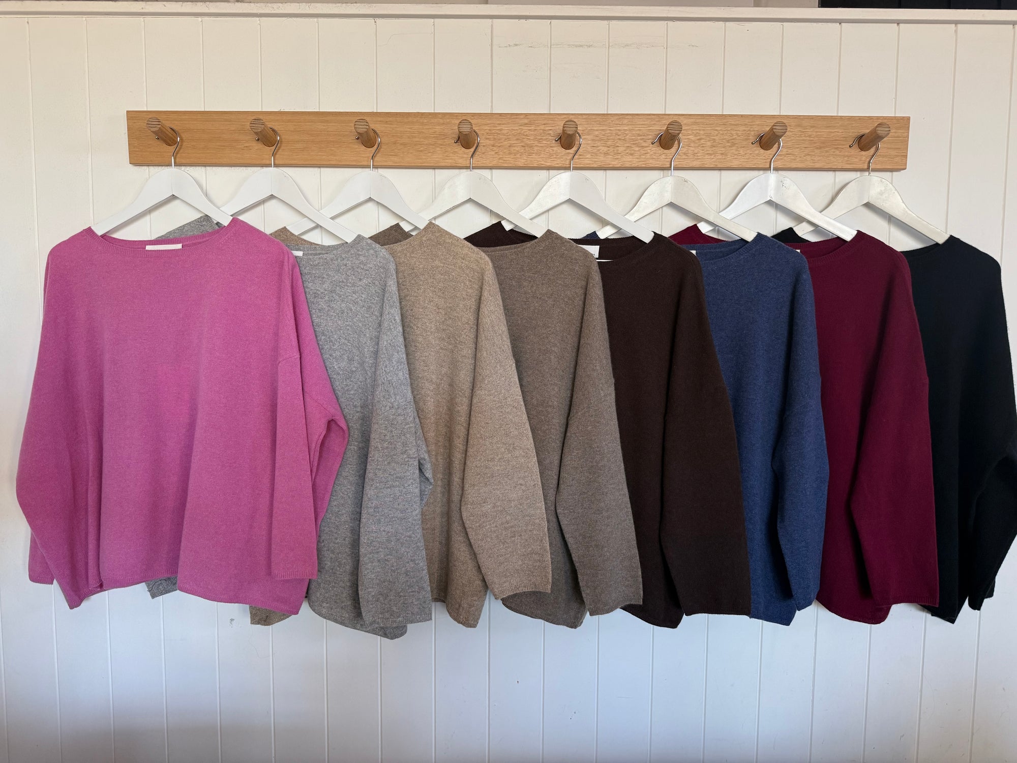 sophie cashmere knit-chocolate General