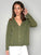 hannah cashmere v-neck cardi- thyme General