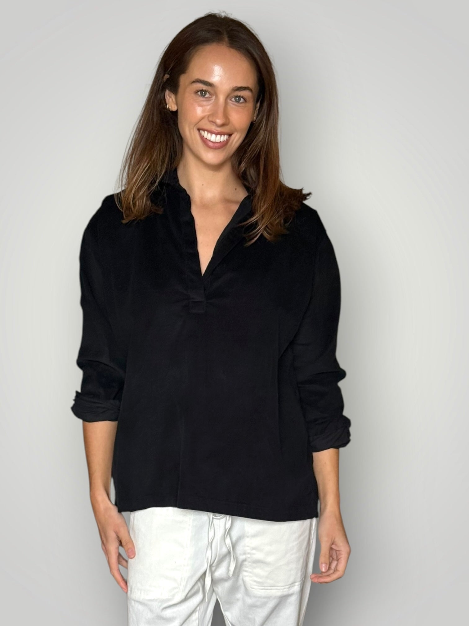sybil top - black cord Apparel