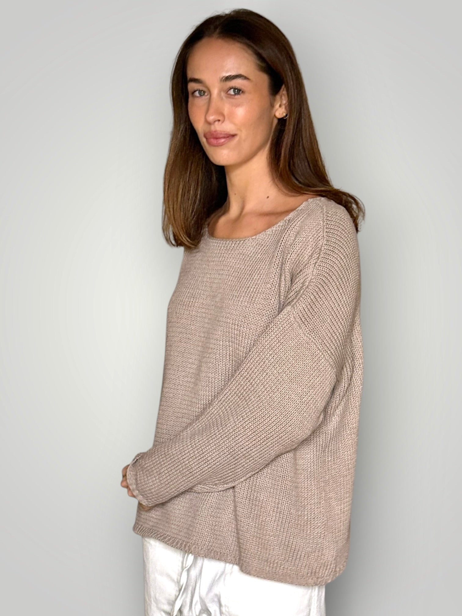 ashton cotton jersey - natural Apparel