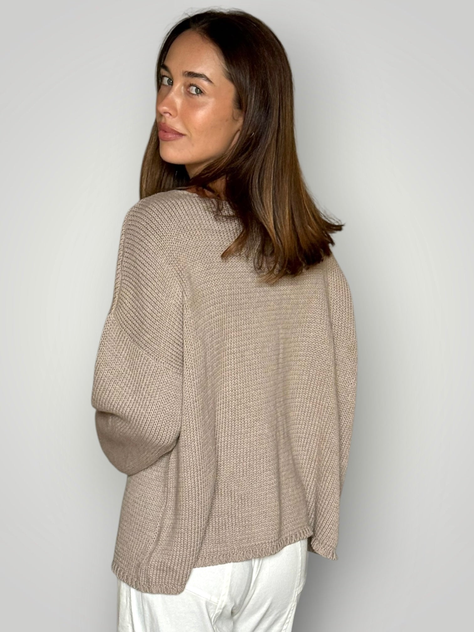 ashton cotton jersey - natural Apparel