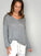jamie cotton knit - mid grey Apparel