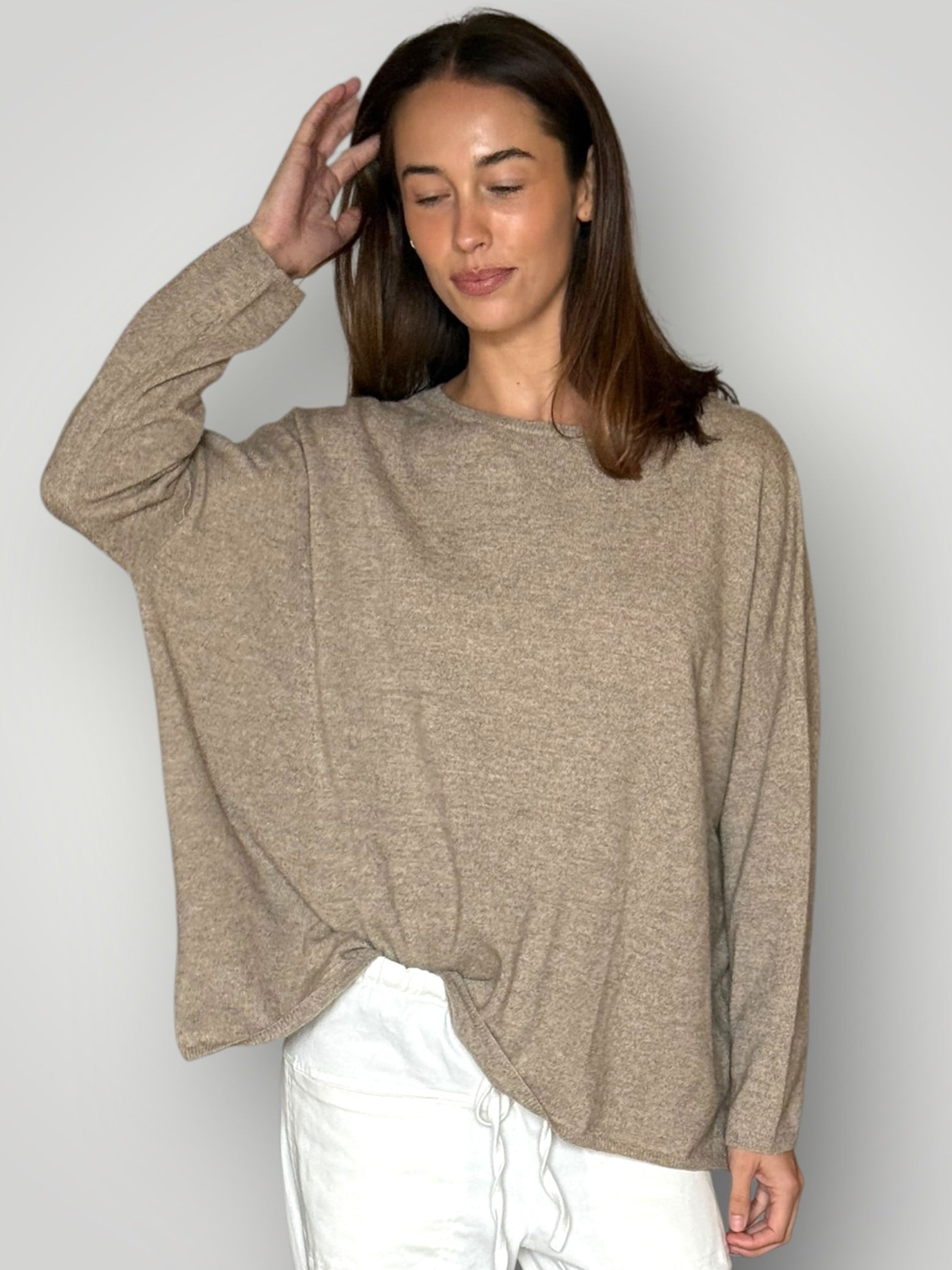 sophie cashmere knit-natural General
