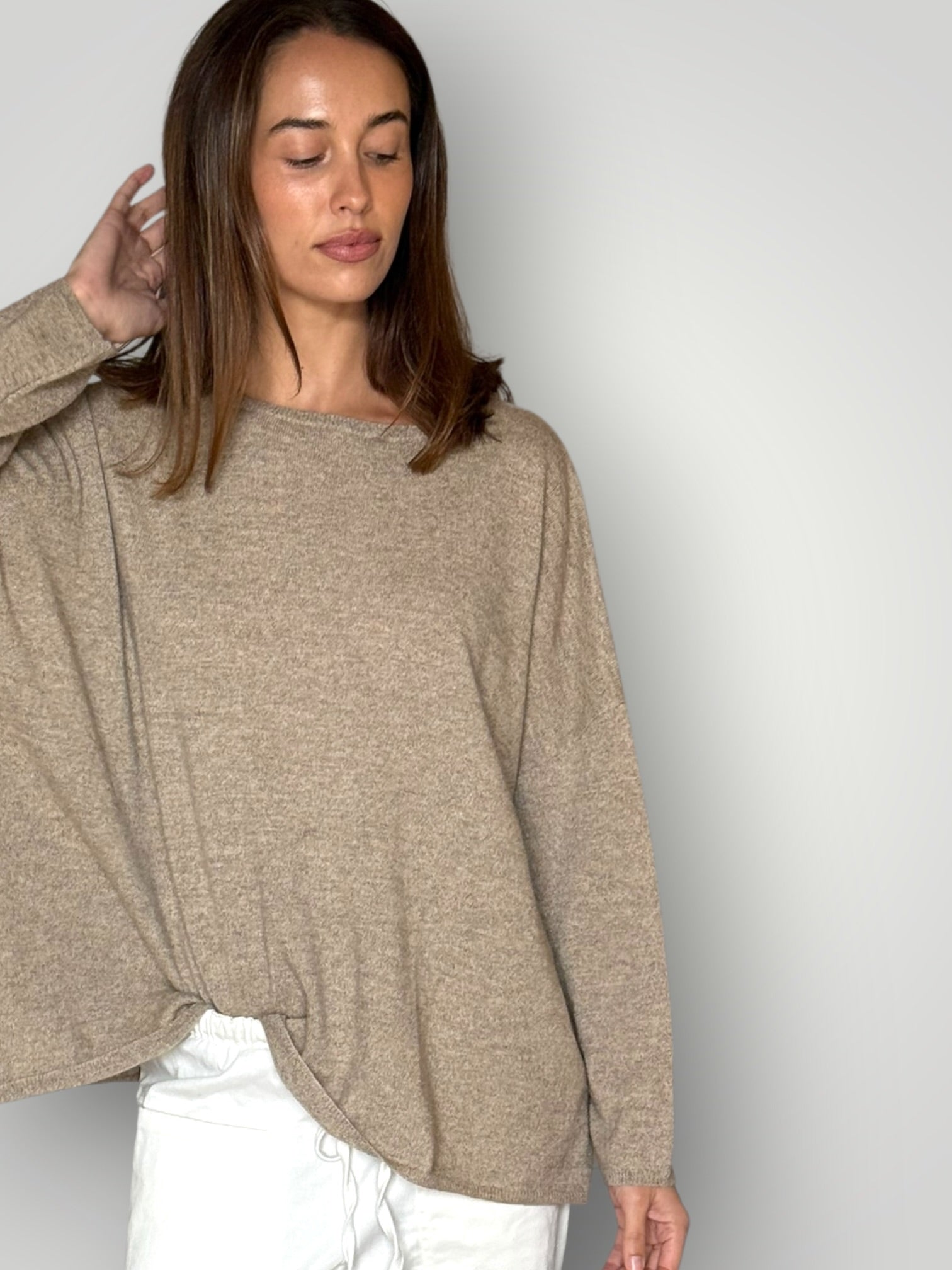 sophie cashmere knit-natural General