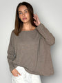 sophie cashmere knit- soil General