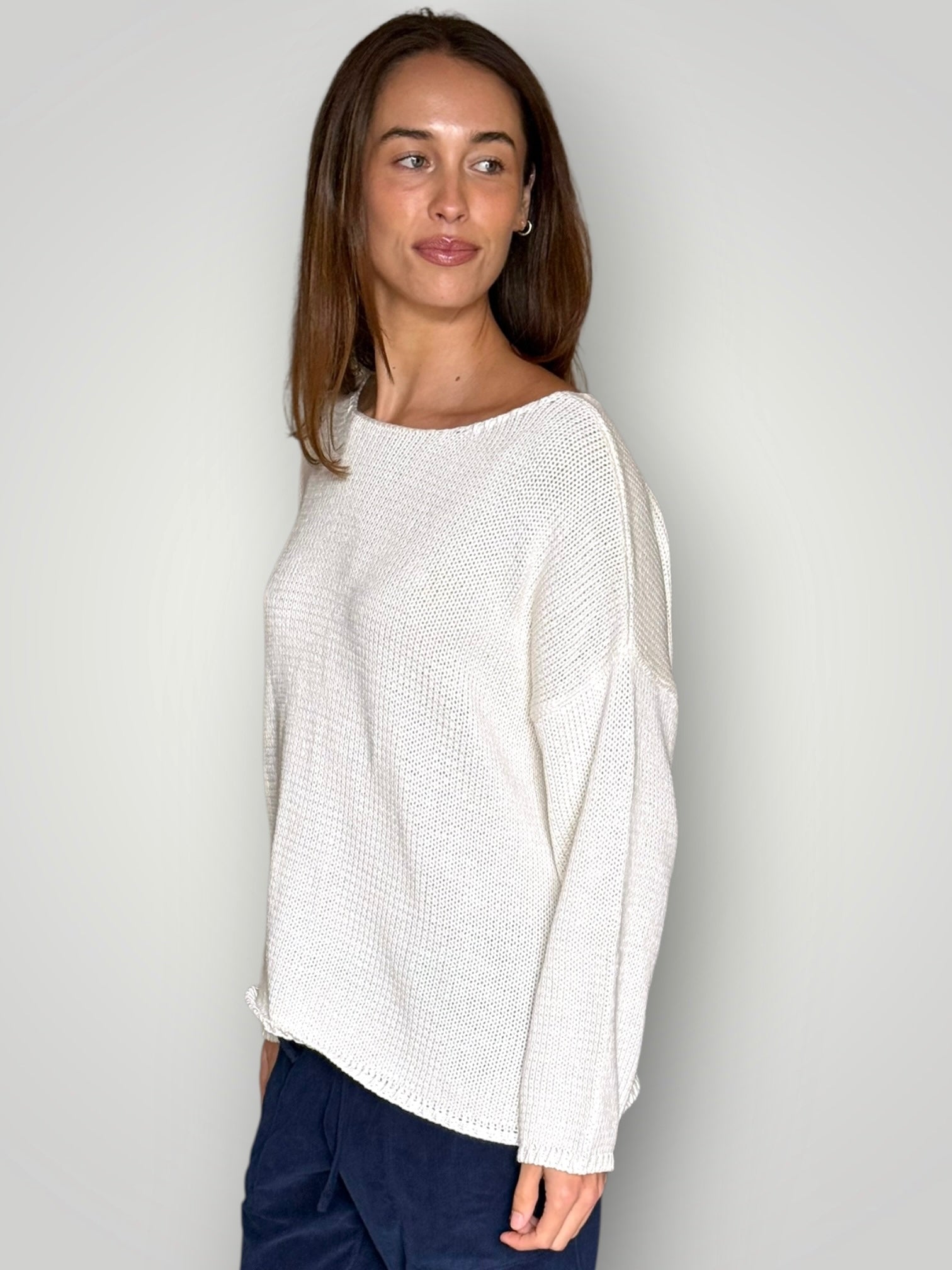 ashton cotton jersey - warm white Apparel