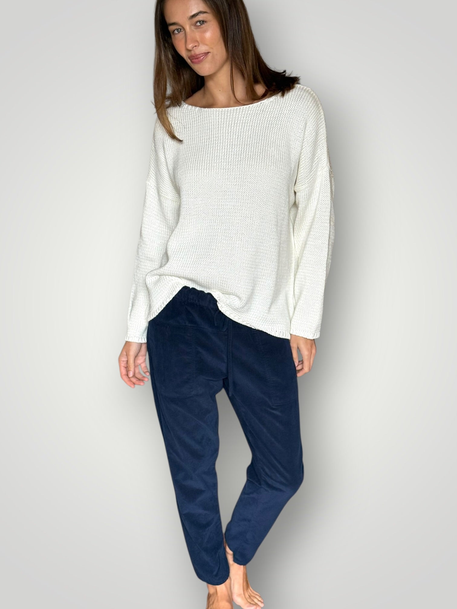 jessie pants - navy cord