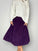 lola skirt- eggplant cord Apparel