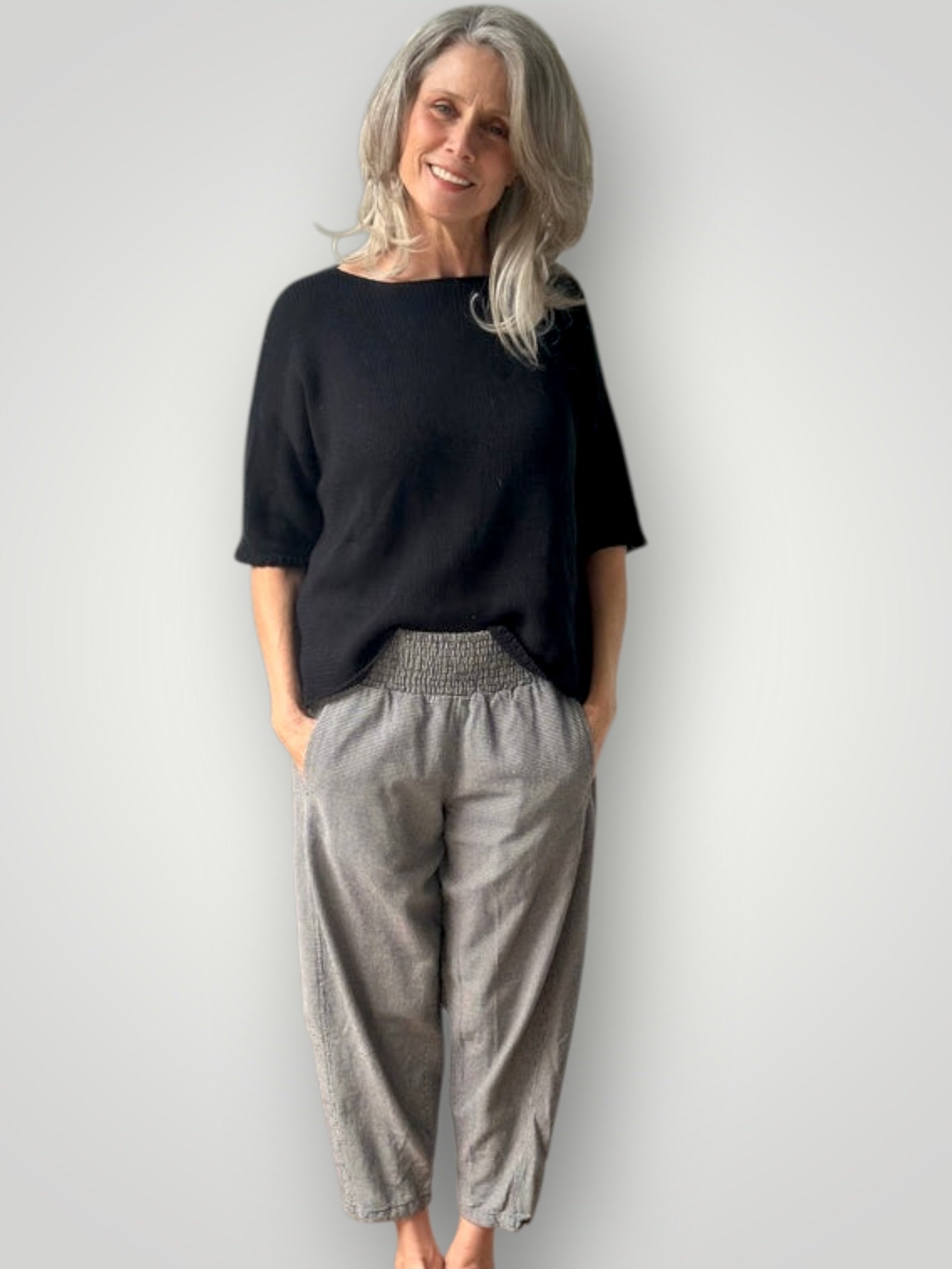 frankie pants - black houndstooth Apparel