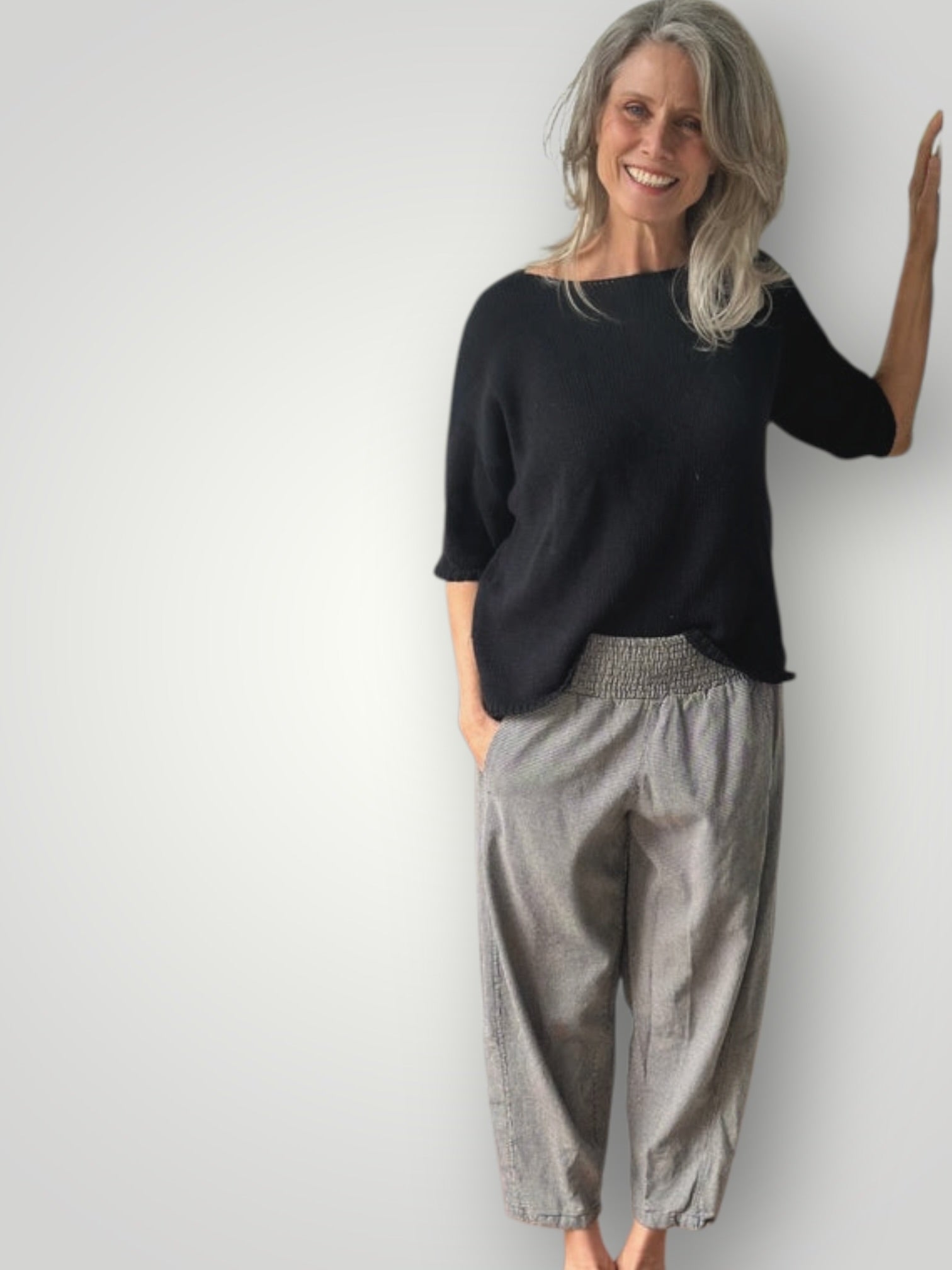 frankie pants - black houndstooth Apparel
