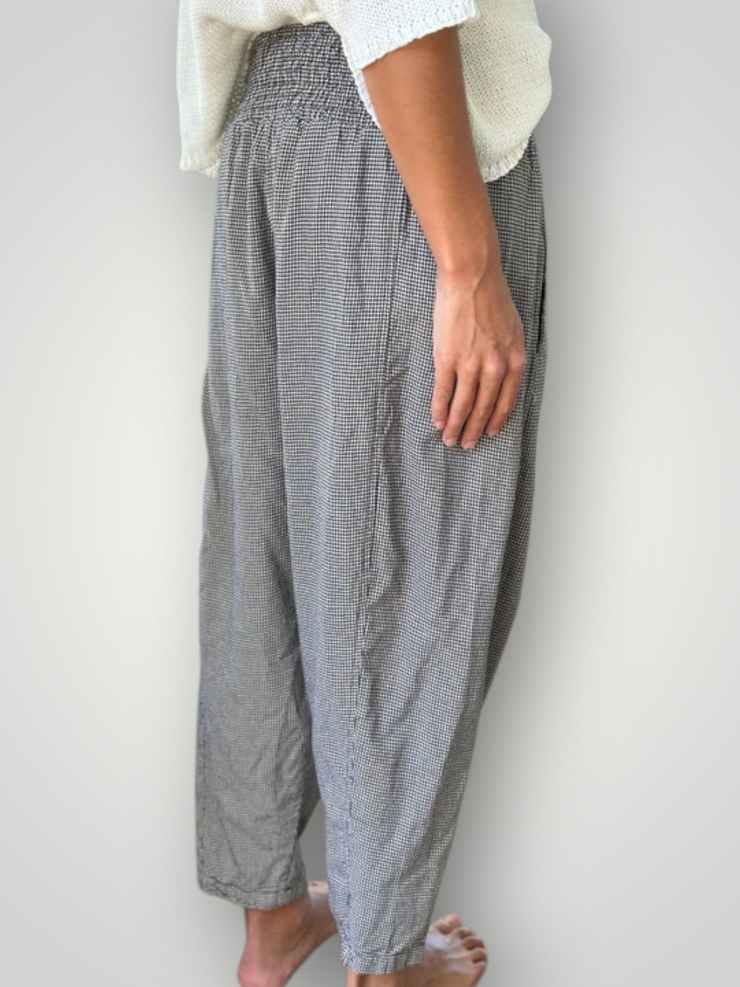 frankie pants - black houndstooth Apparel