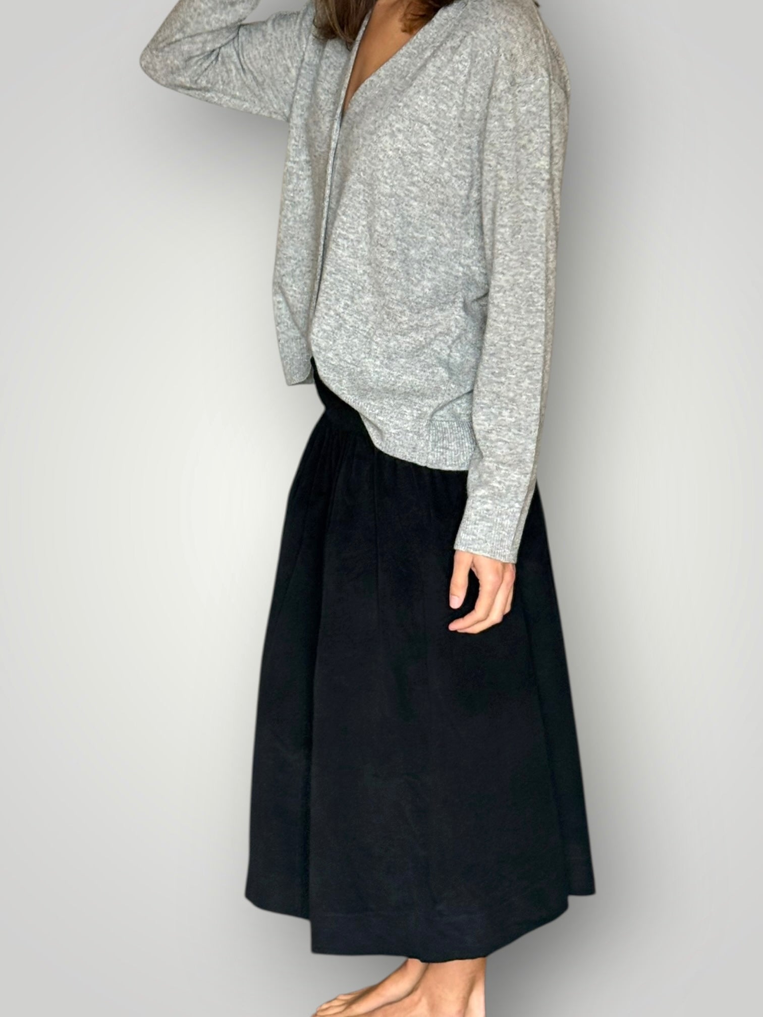 lola skirt- black cord Apparel