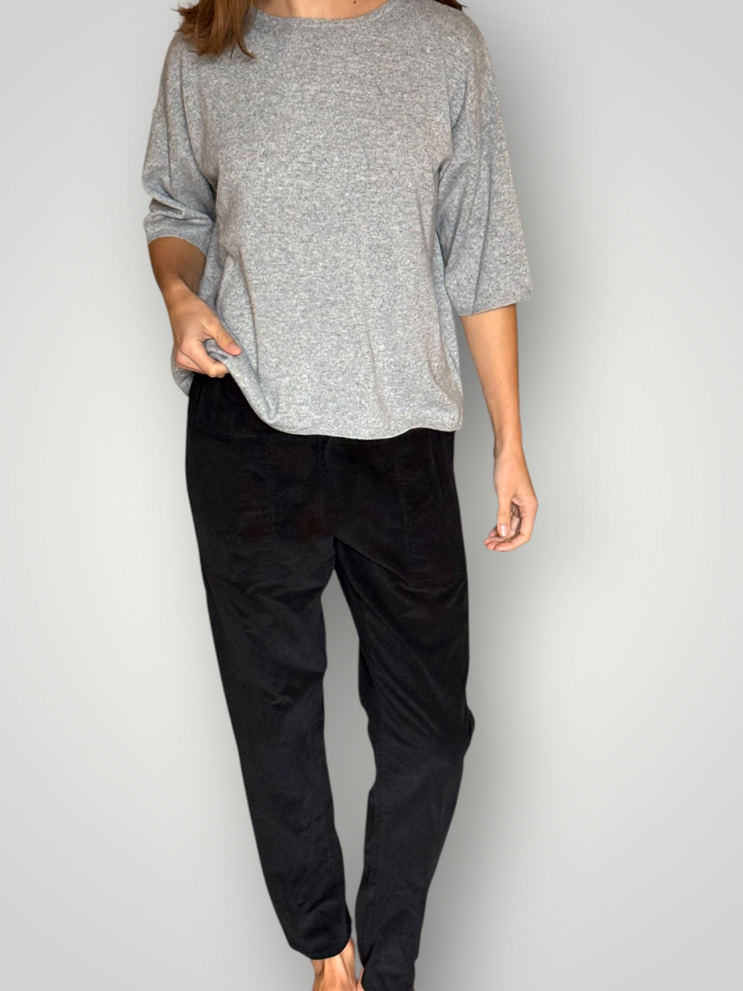 jessie pants - black cord Apparel